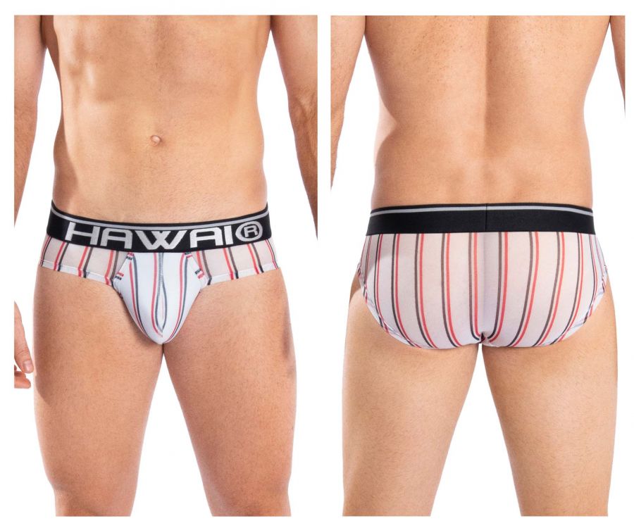 Calzoncillos tipo bóxer HAWAI 42050 Lines Color Blanco