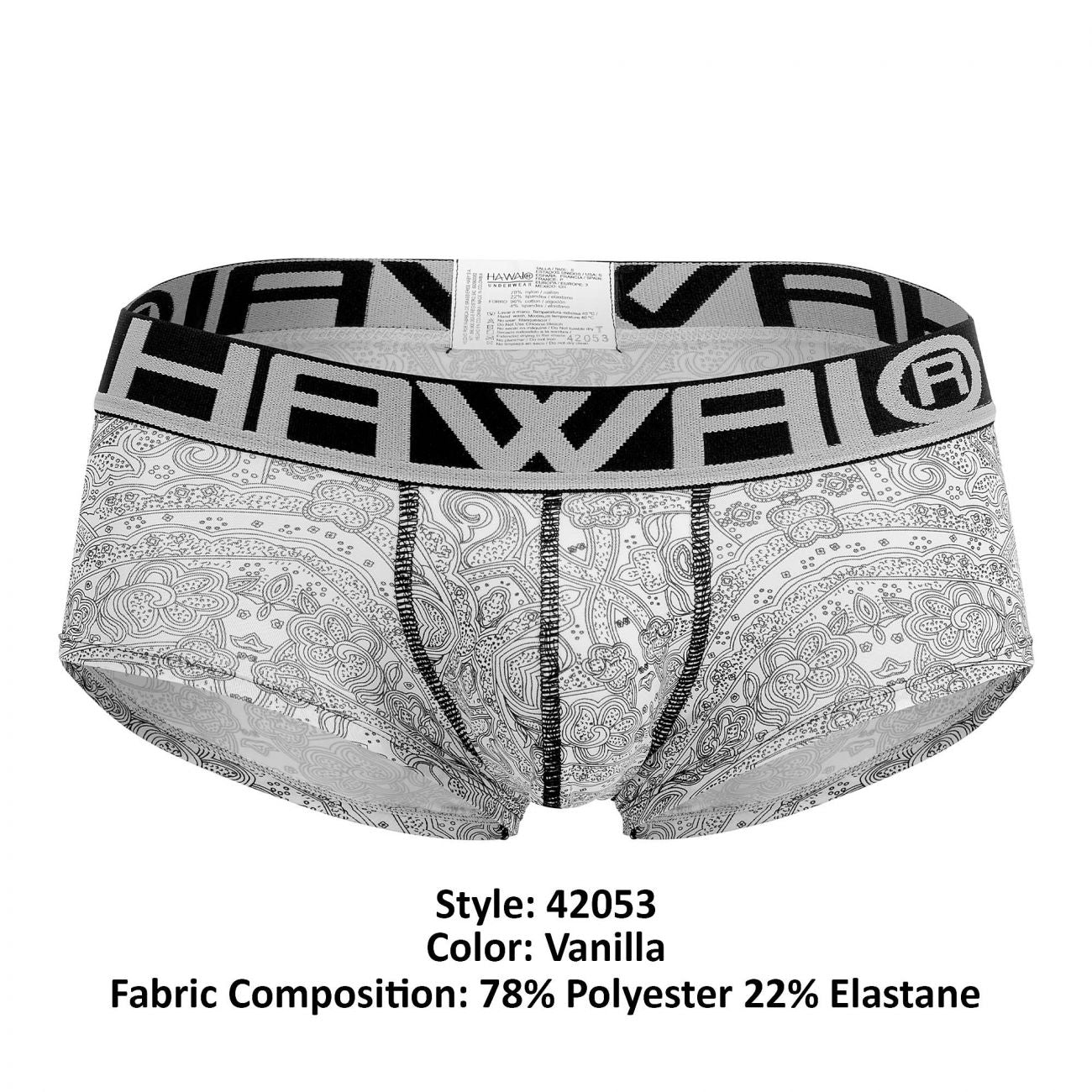HAWAI 42053 Illustration Mini Trunks Farbe Vanille