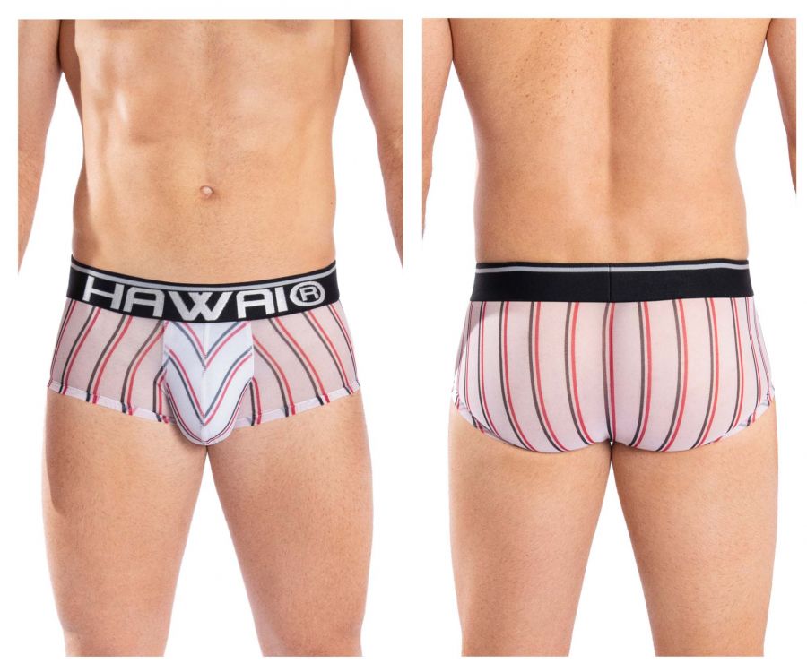 HAWAI 42053 Lineas Mini Baúl Color Blanco
