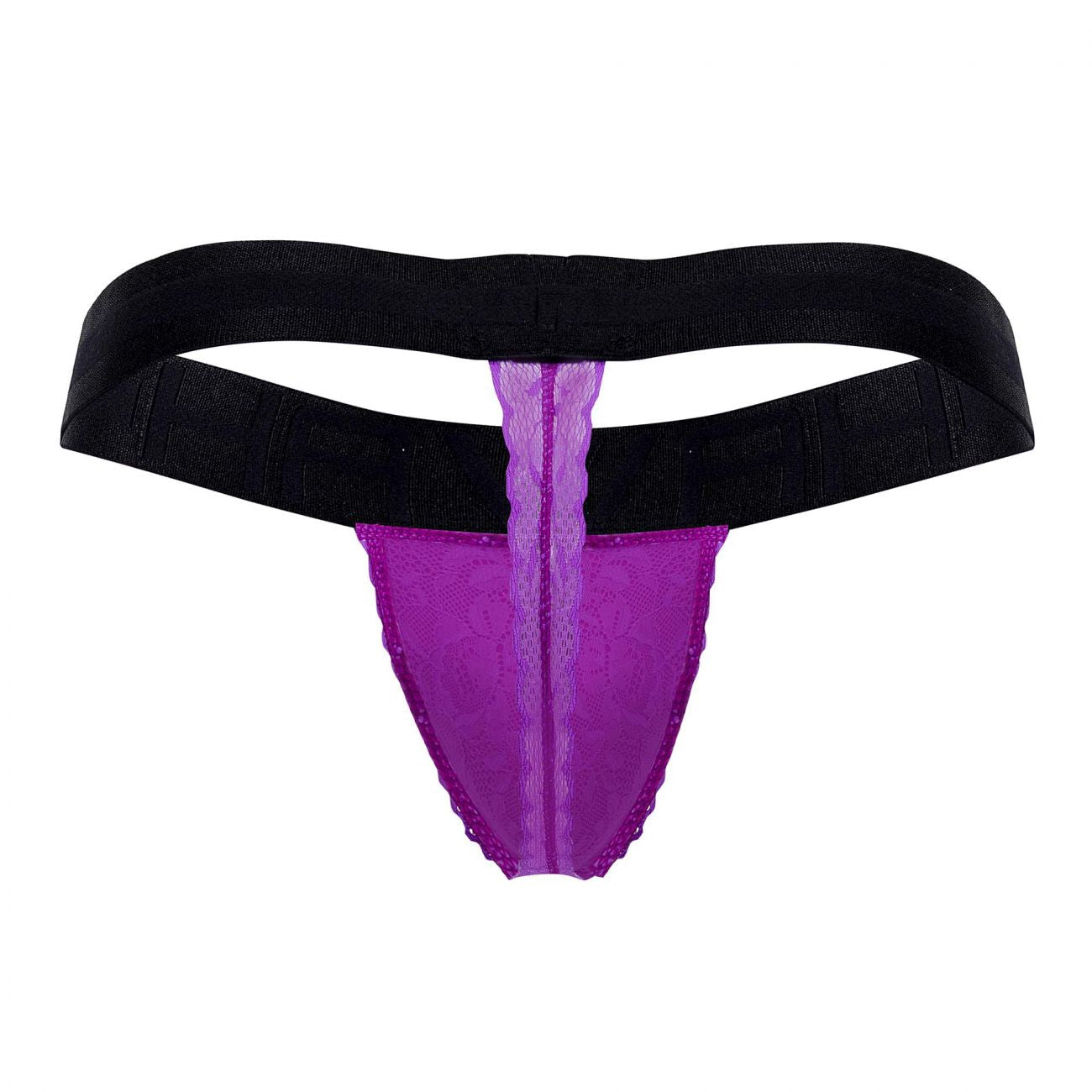 HAWAI 42153 Strings aus einfarbiger Spitze, Farbe Lila