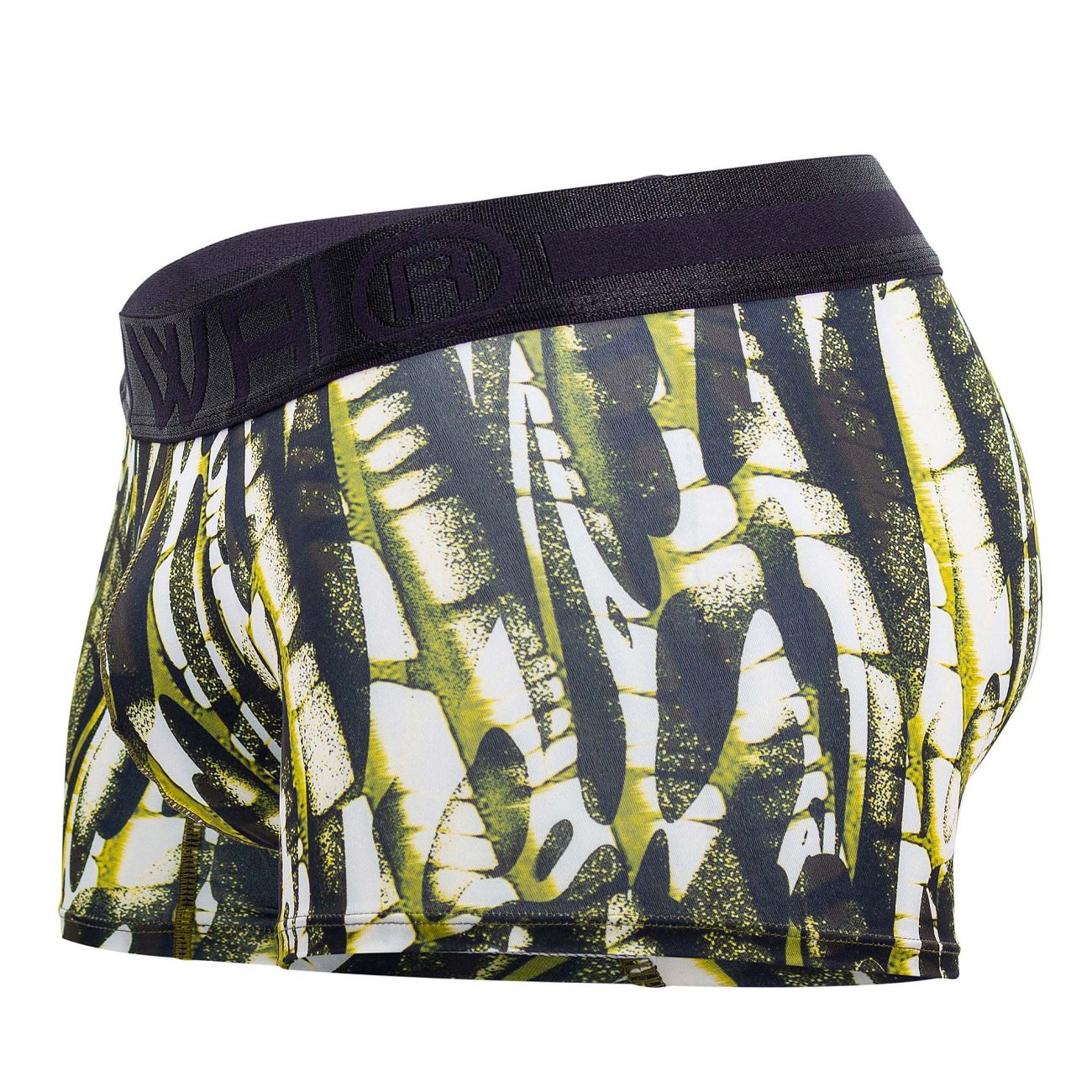 HAWAI 42172 Bedruckte Mikrofaser-Badehose, Farbe Militärgrün