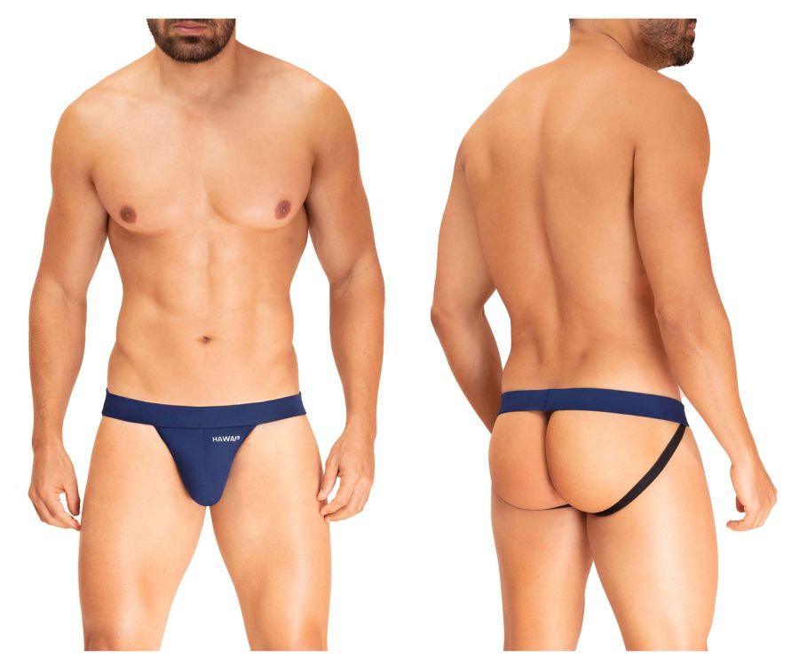 HAWAI 42296 Mikrofaser Jockstrap Farbe Dunkelblau