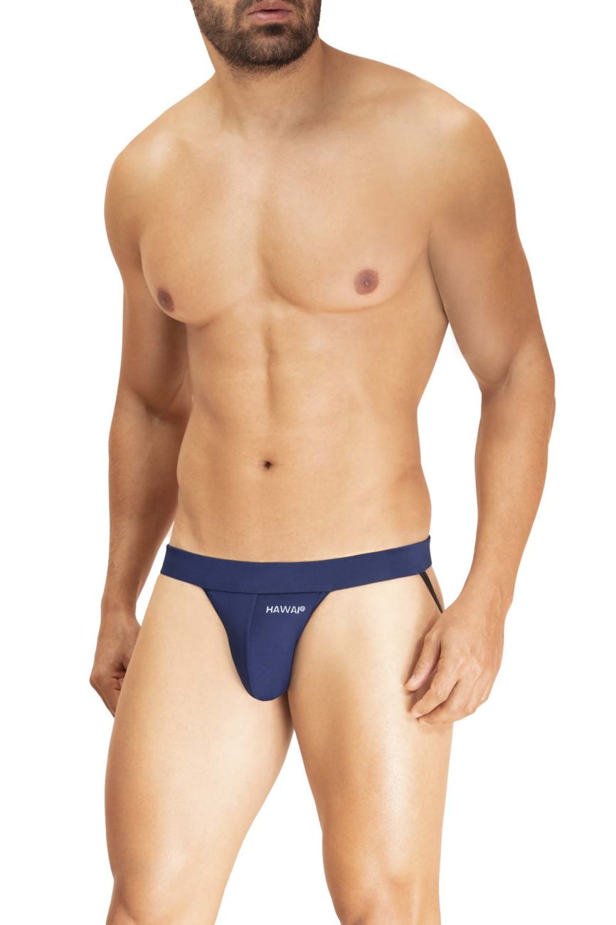 HAWAI 42296 Mikrofaser Jockstrap Farbe Dunkelblau