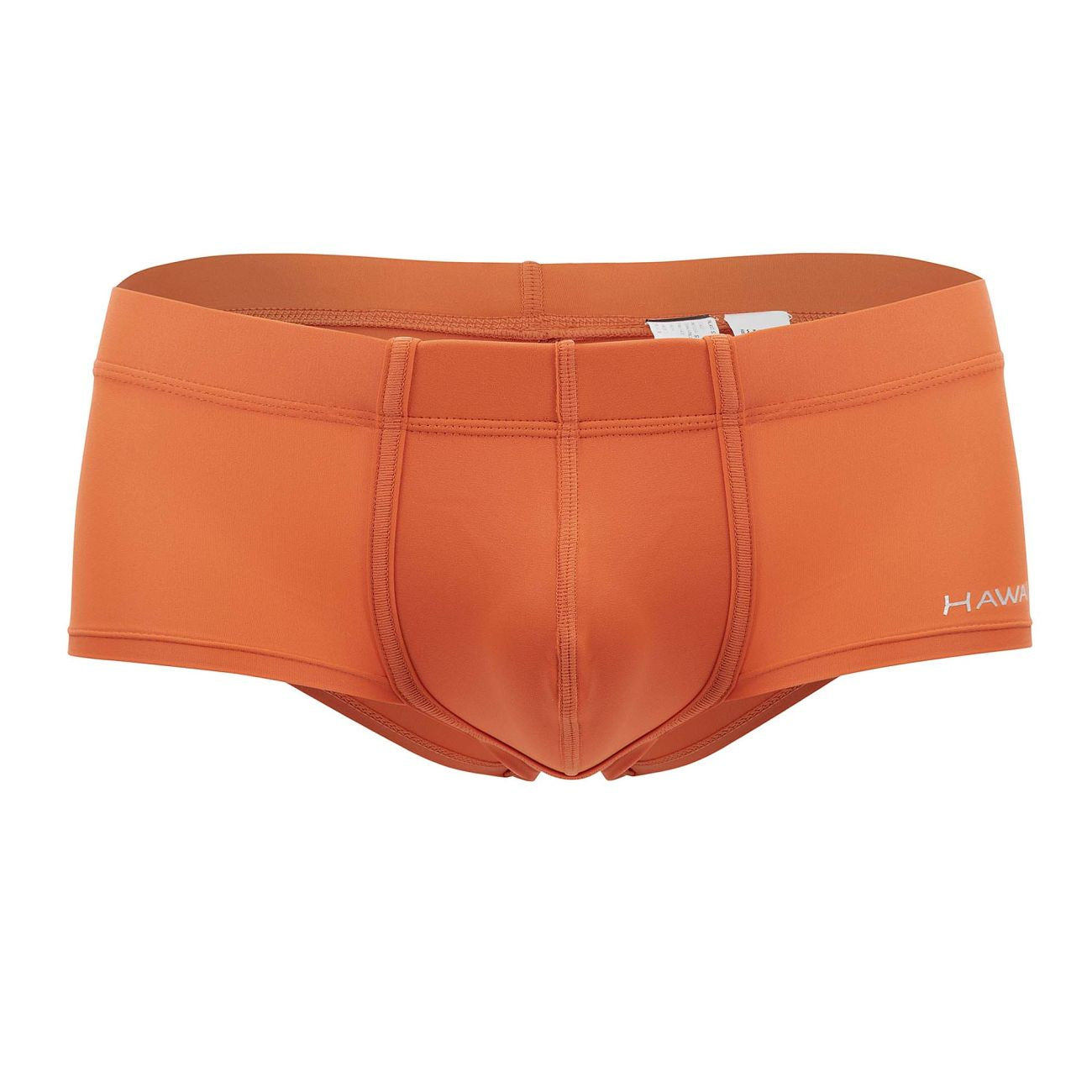 HAWAI 42308 Bañador de microfibra color naranja