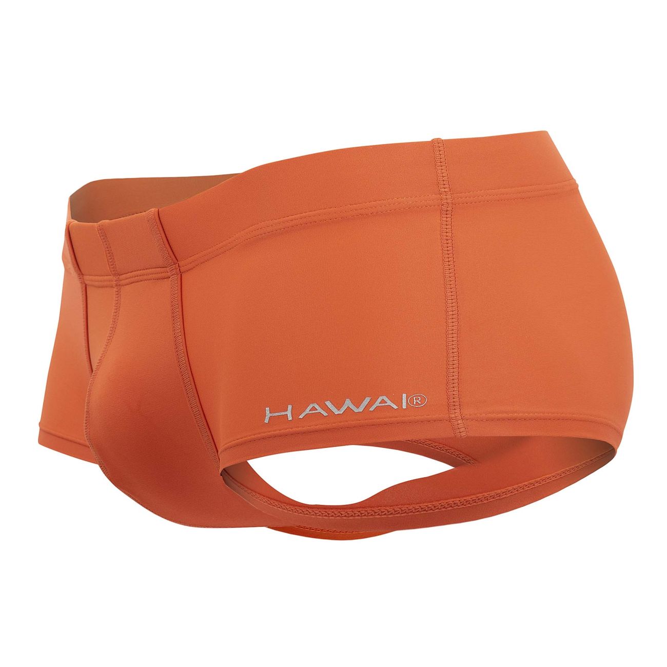 HAWAI 42308 Bañador de microfibra color naranja