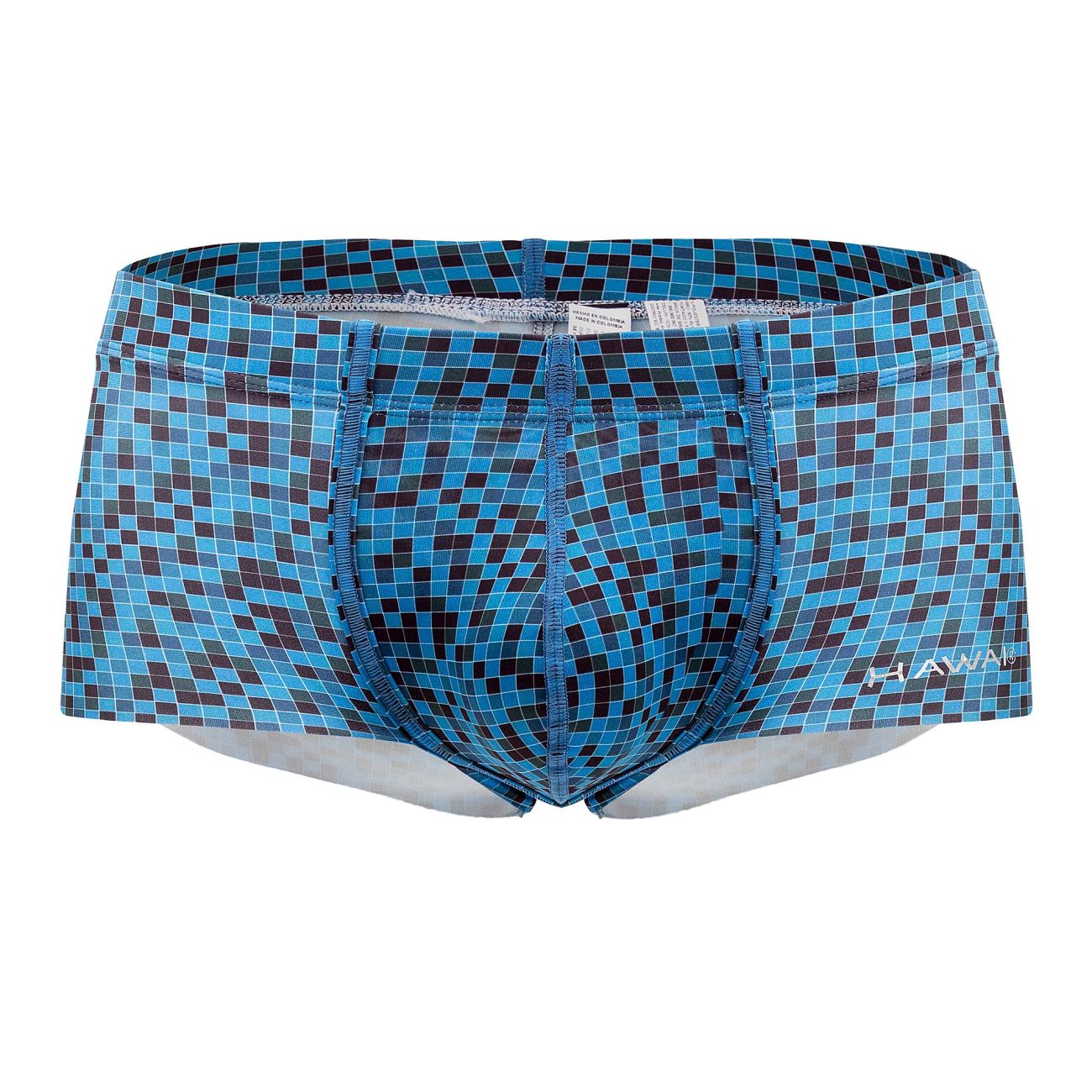 HAWAI 42321 Mikrofaser Badehose Farbe Blau