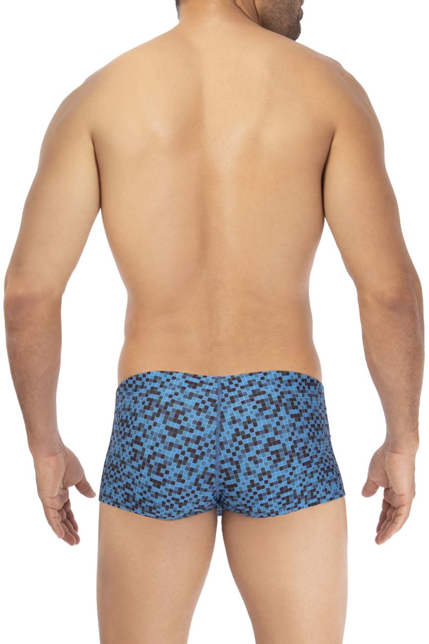 HAWAI 42321 Mikrofaser Badehose Farbe Blau