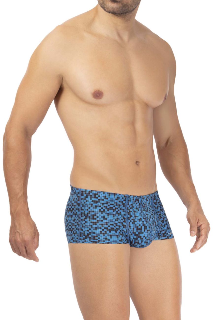 HAWAI 42321 Mikrofaser Badehose Farbe Blau