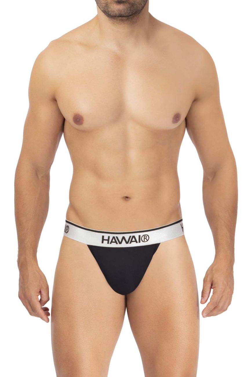 HAWAI 42338 Mikrofaser-Strings Farbe Schwarz