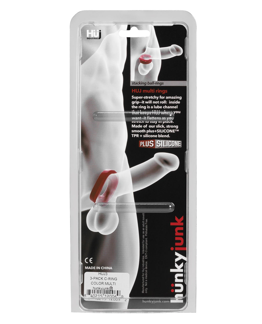HUJ 3 / 3 PACK C-RINGS - DealByEthan.gay loves HUNKYJUNK