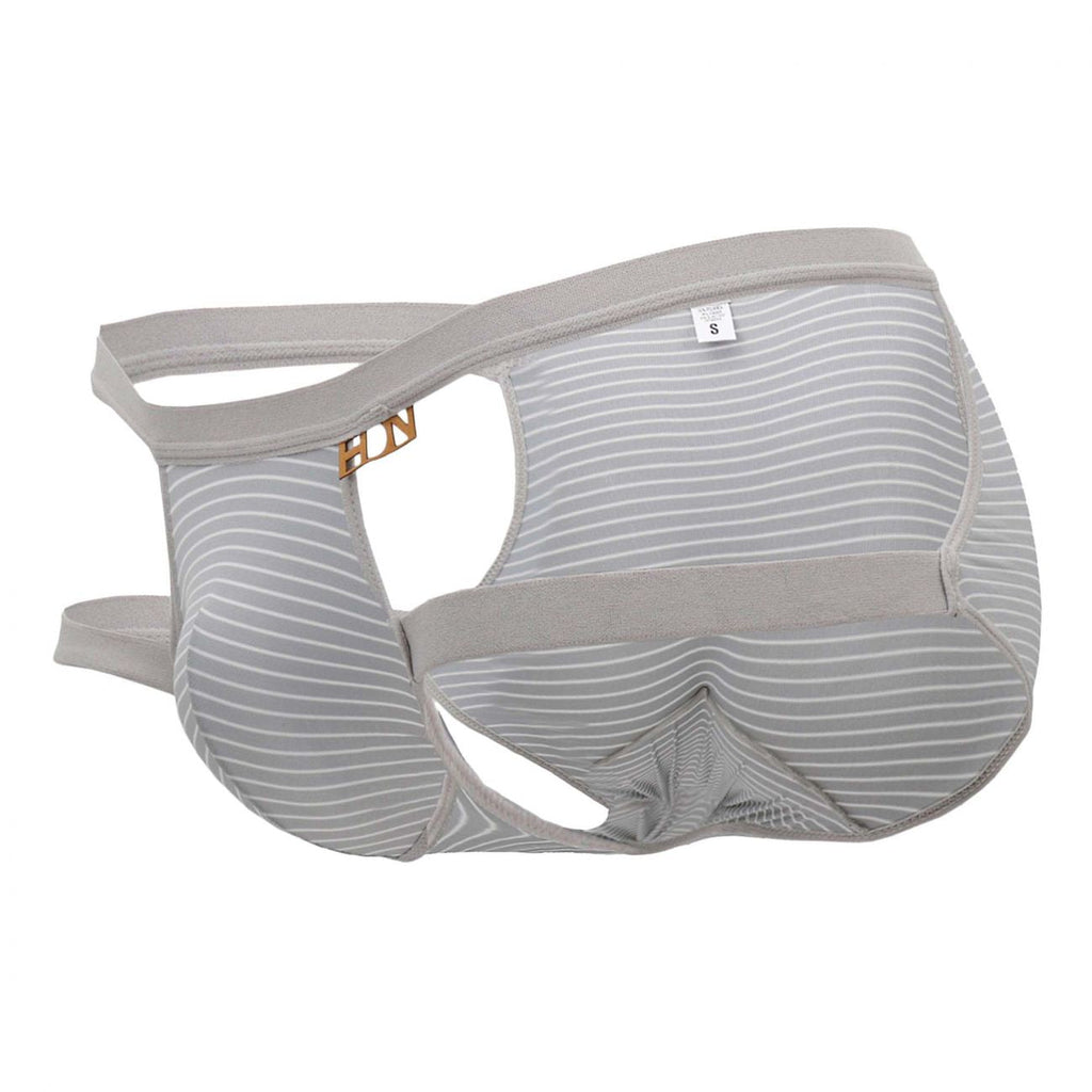 Braguitas Hidden 958 con abertura lateral, color gris