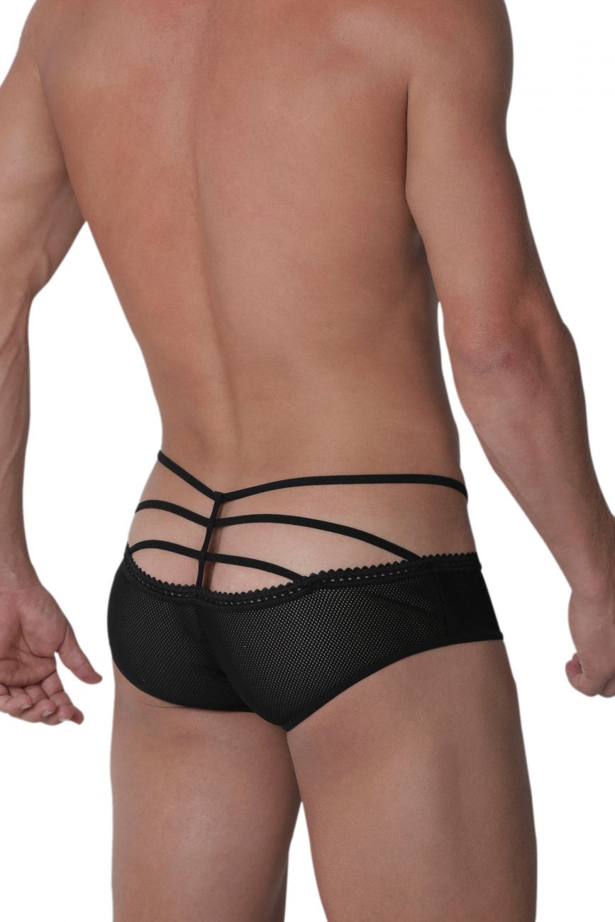 Bikini de malla Hidden 951 color negro