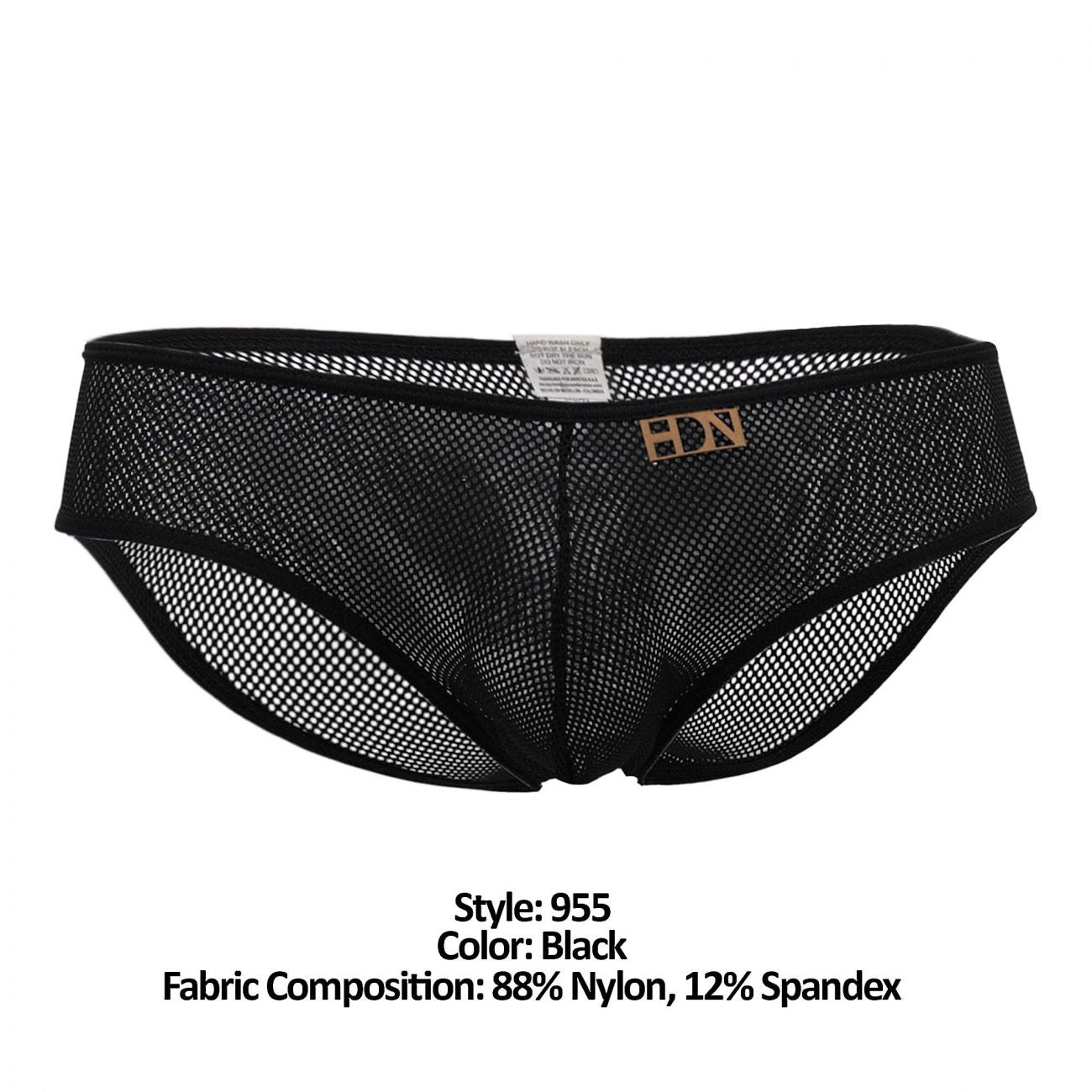 Hidden 955 Mesh-Slip Farbe Schwarz
