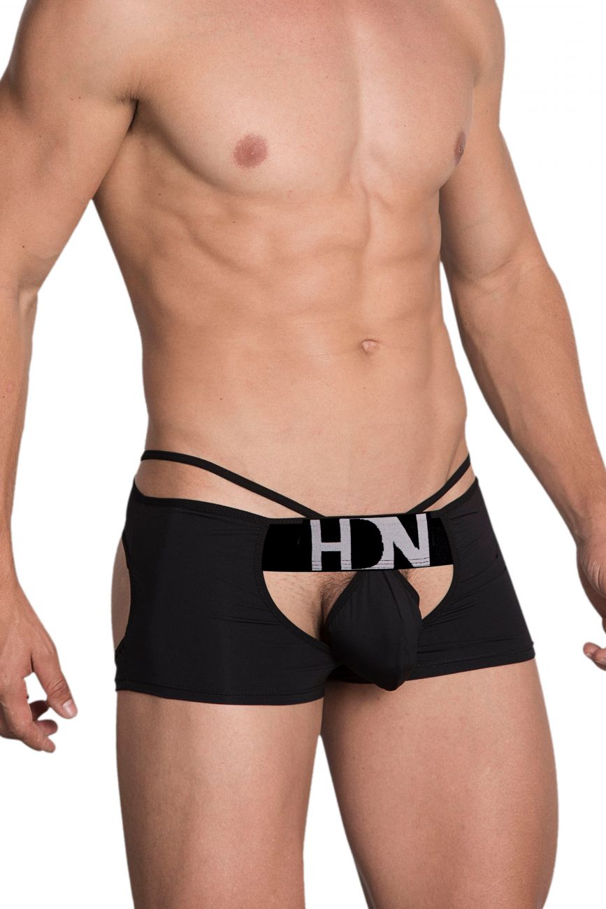 Hidden 957 Open Butt Trunk Farbe Schwarz