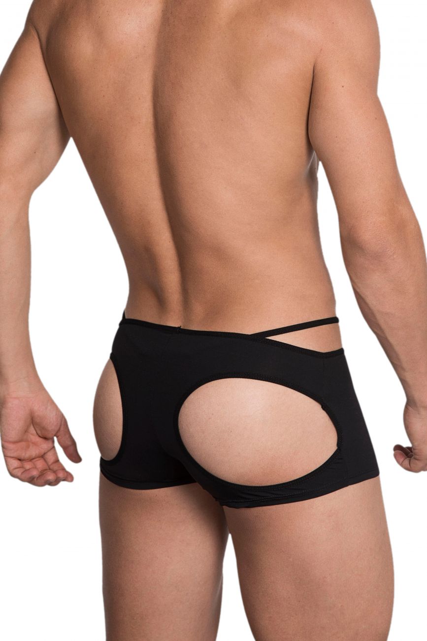 Hidden 957 Open Butt Trunk Farbe Schwarz