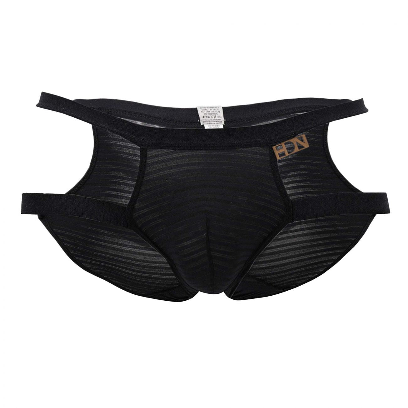 Hidden 958 Slip mit offener Seite, Farbe Schwarz