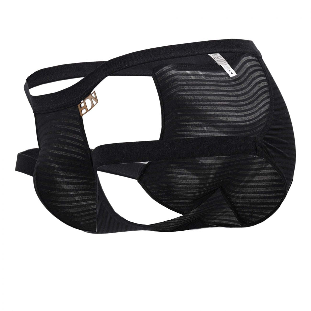 Hidden 958 Slip mit offener Seite, Farbe Schwarz