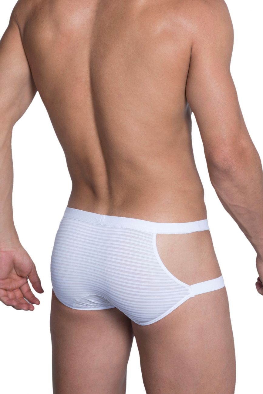 Hidden 958 Slip mit offener Seite, Farbe: Weiß