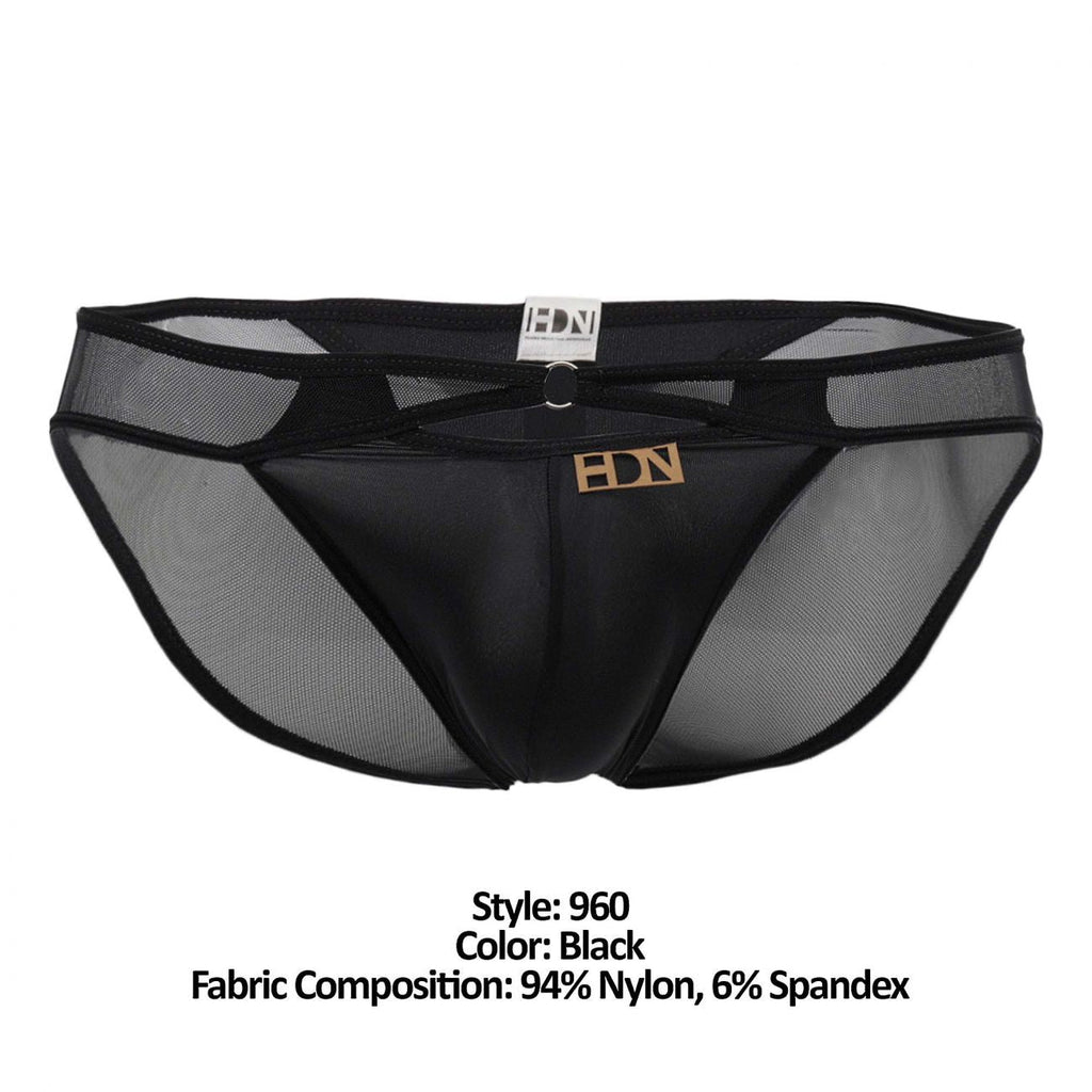 Hidden 960 Mesh Bikini-String Farbe Schwarz