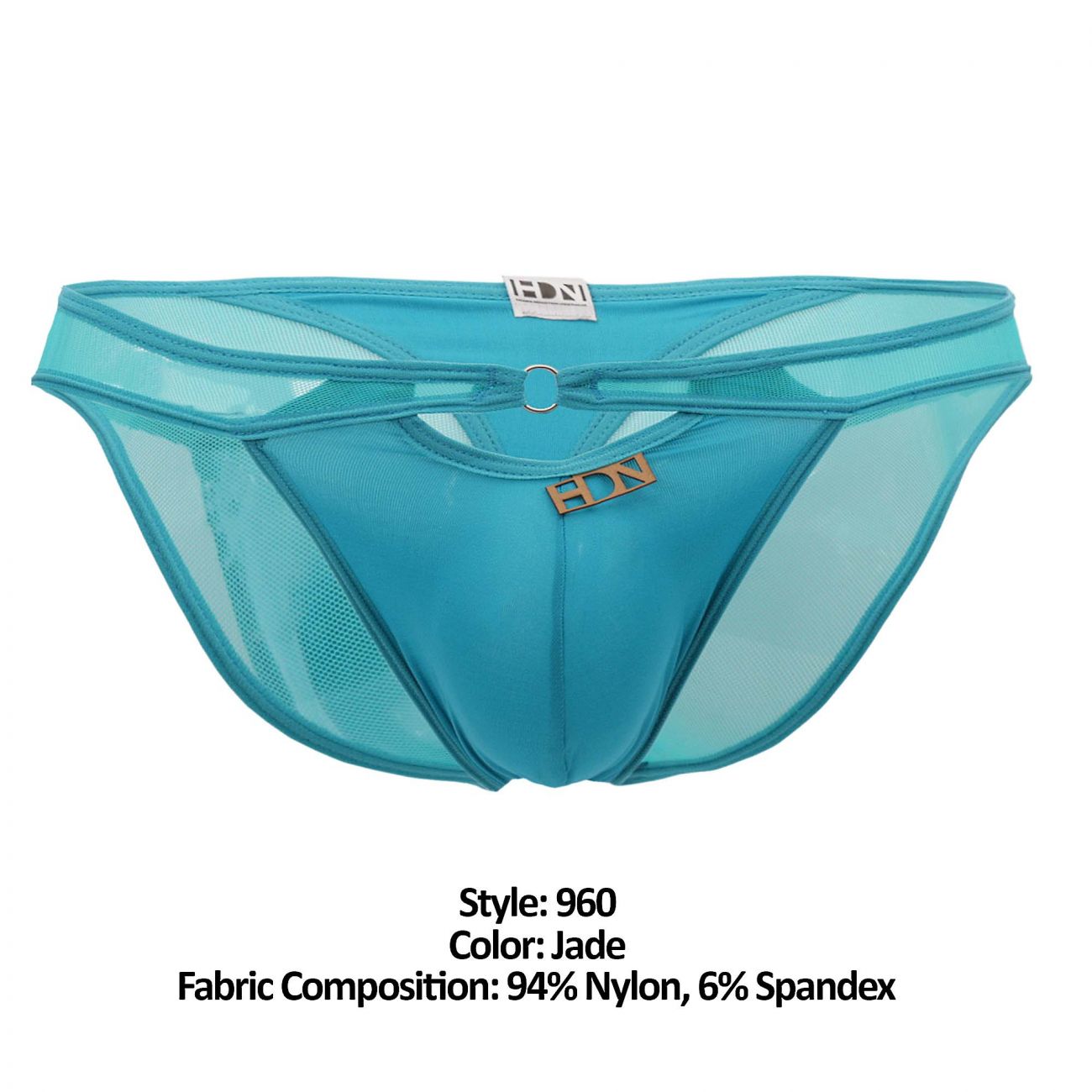 Hidden 960 Mesh Bikini-String Farbe Jade