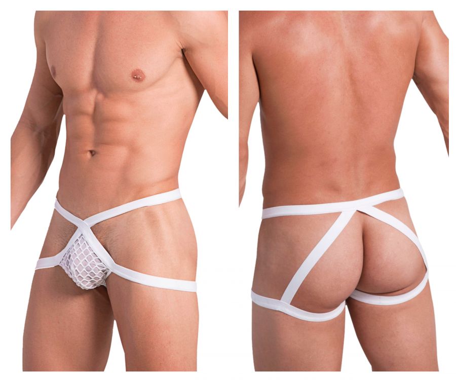 Hidden 963 Mesh Jockstrap Farbe Weiß