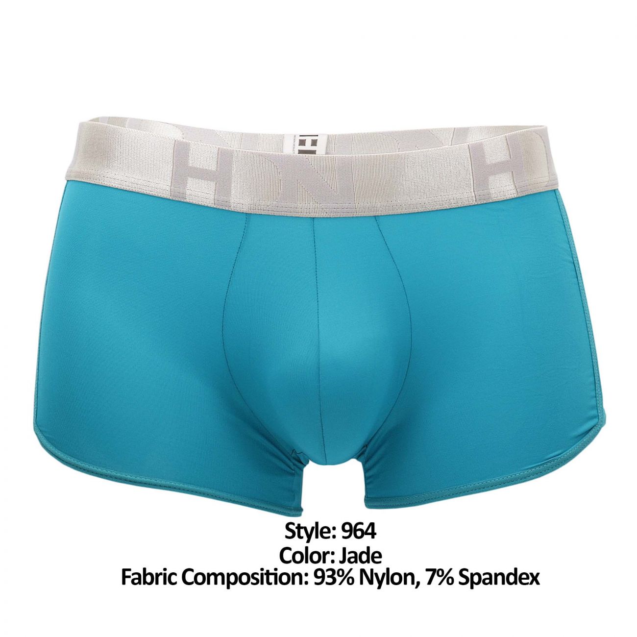 Hidden 964 Mesh-Seiten-Badehose, Farbe Jade
