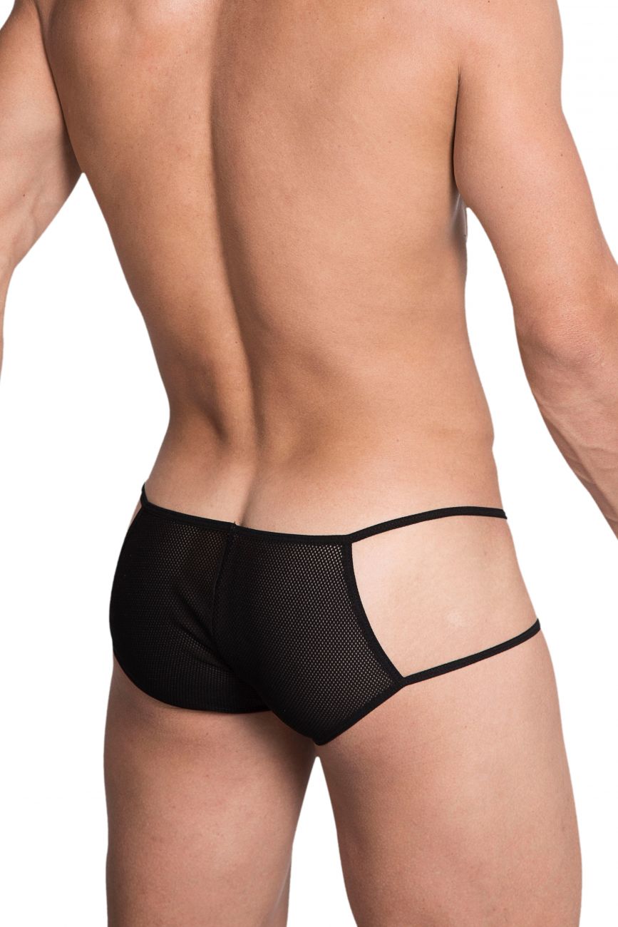 Hidden 965 Slip mit offener Seite, Farbe Schwarz
