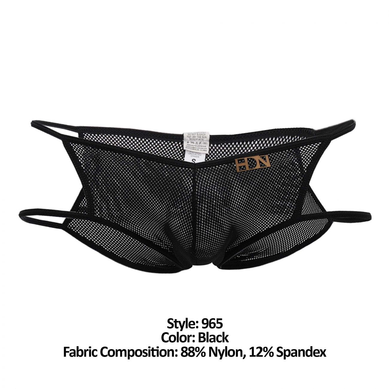 Hidden 965 Slip mit offener Seite, Farbe Schwarz