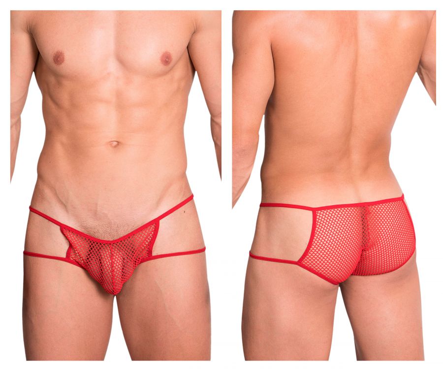 Hidden 965 Slip mit offener Seite, Farbe Rot