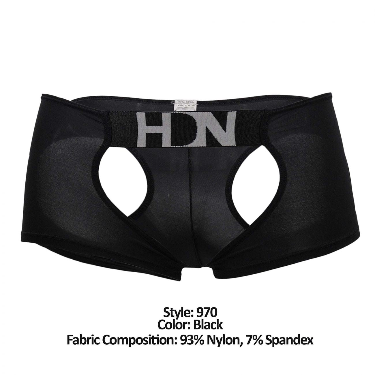 Hidden 970 Offene Badehose Farbe Schwarz