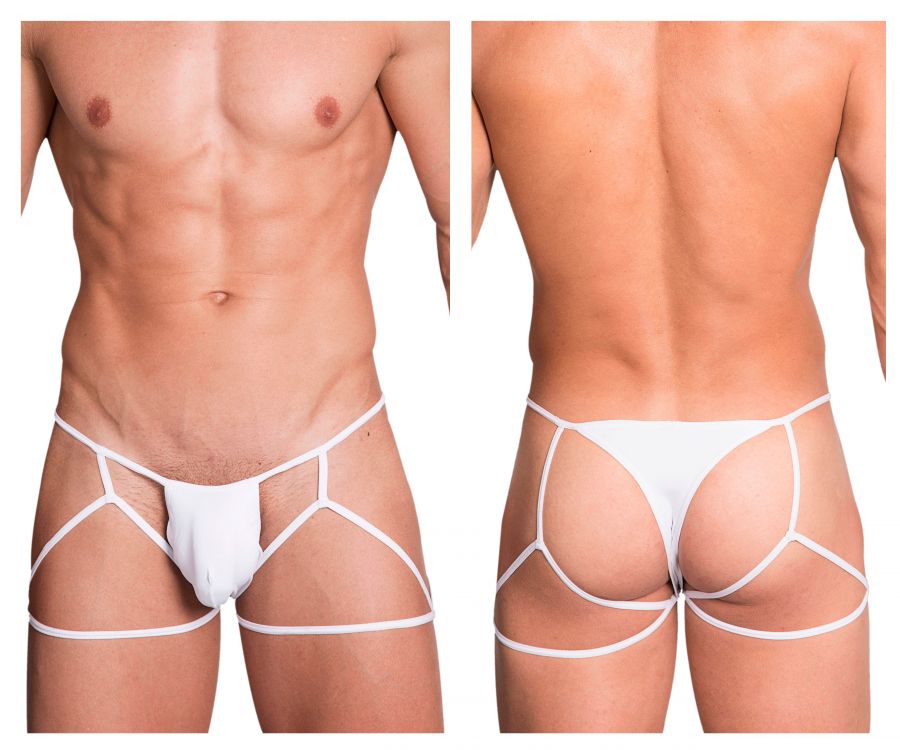 Hidden 971 Jockstrap-Tanga Farbe Weiß
