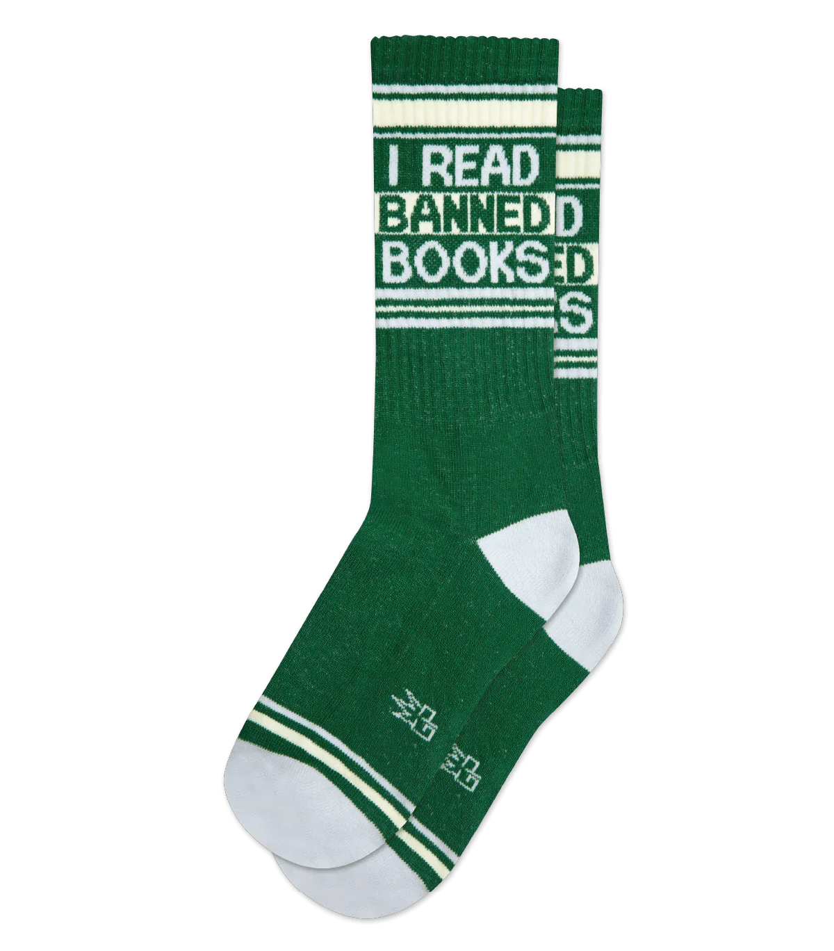 I READ BANNED BOOKS CREW SOCKS - DealByEthan.gay loves Gumball Poodle