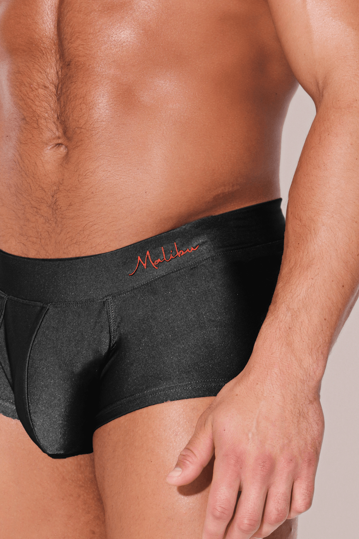 Dynamic Shine Boxer Briefs - Black - DealByEthan.gay