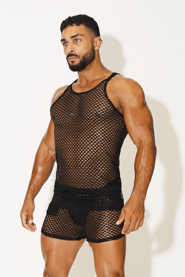 Greedy Tank Top - Noir - DealByEthan.gay