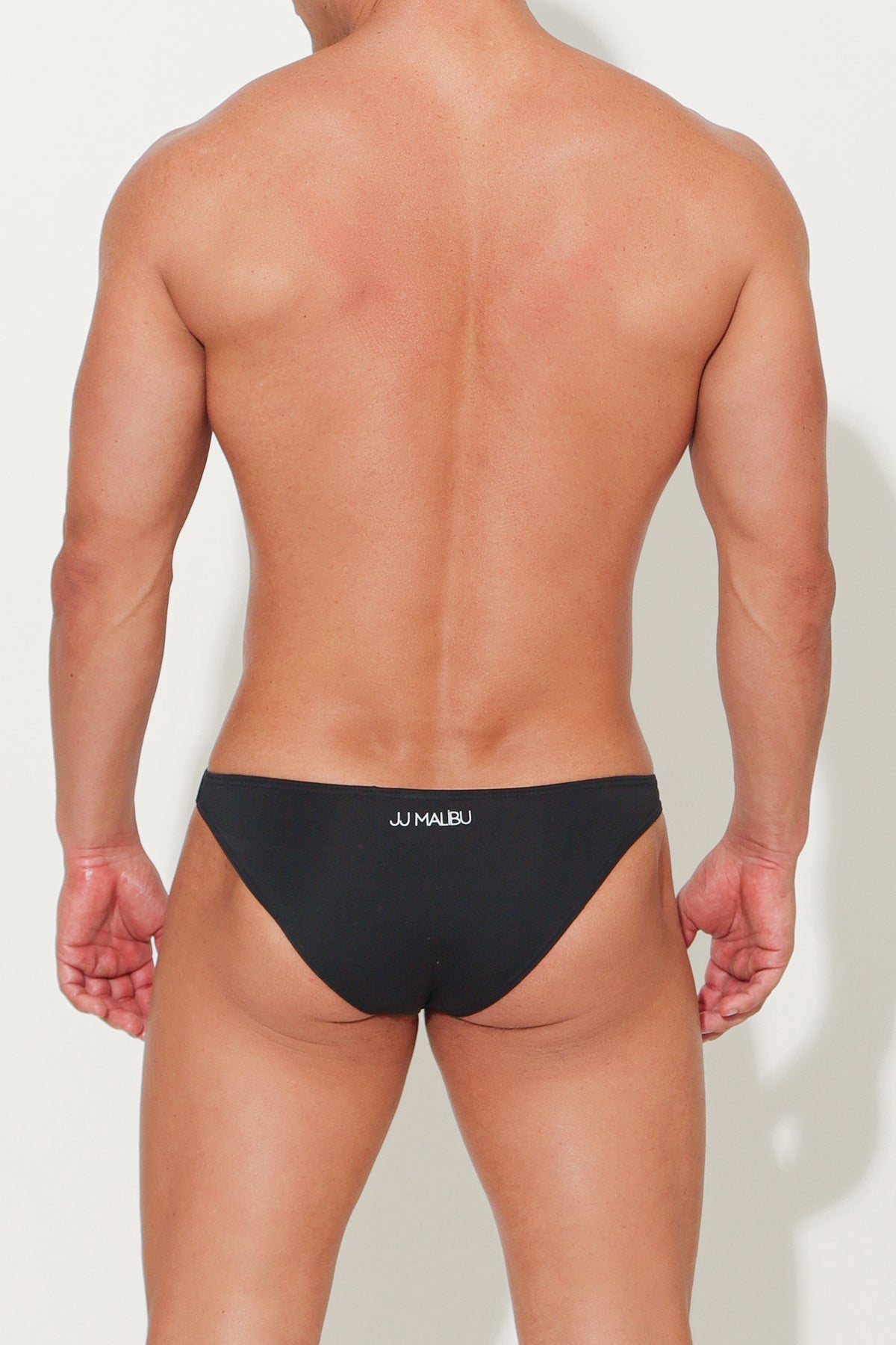 Renaissance Ultra Low Swim Briefs - Black - DealByEthan.gay