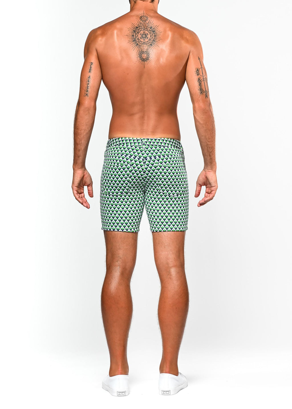 JACQUARD STRETCH KNIT SHORT - DealByEthan.gay loves ST33LE