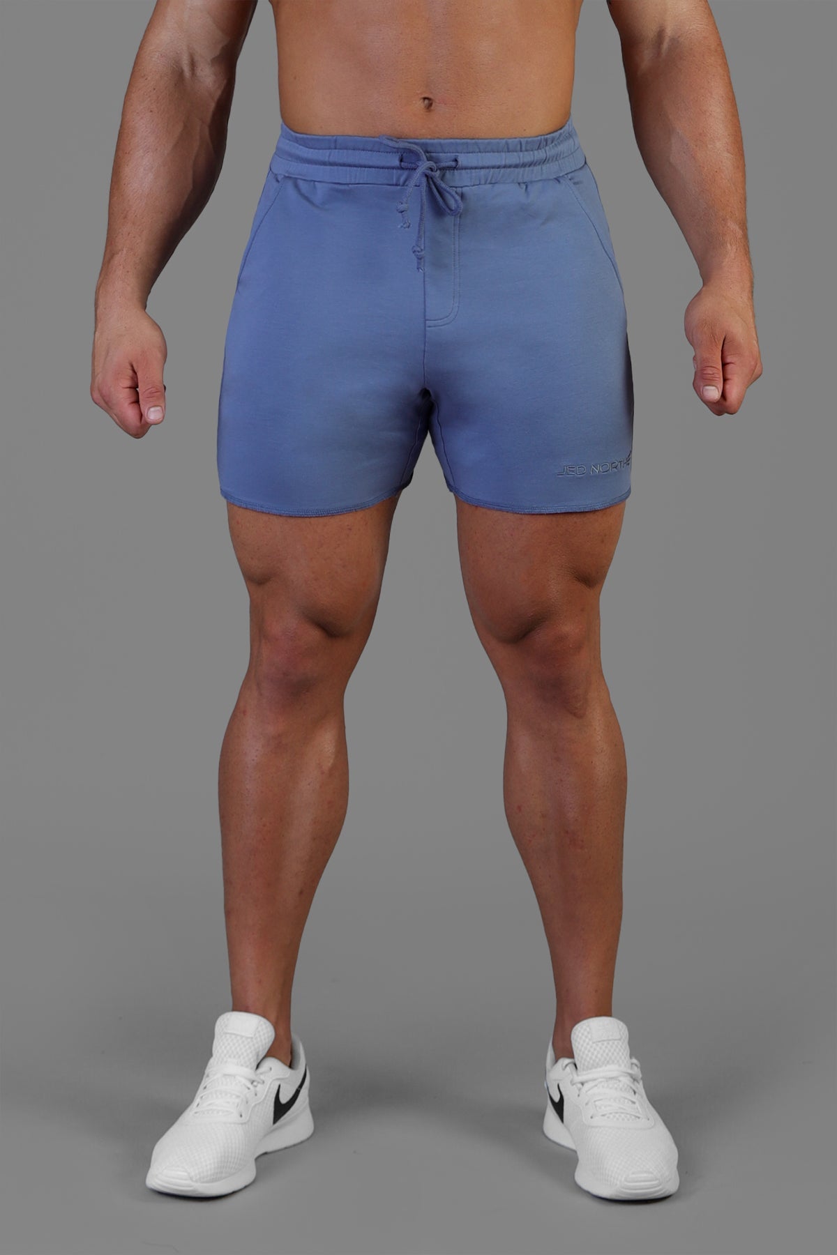 Motion 5'' Varsity Sweat Shorts - Steel Blue