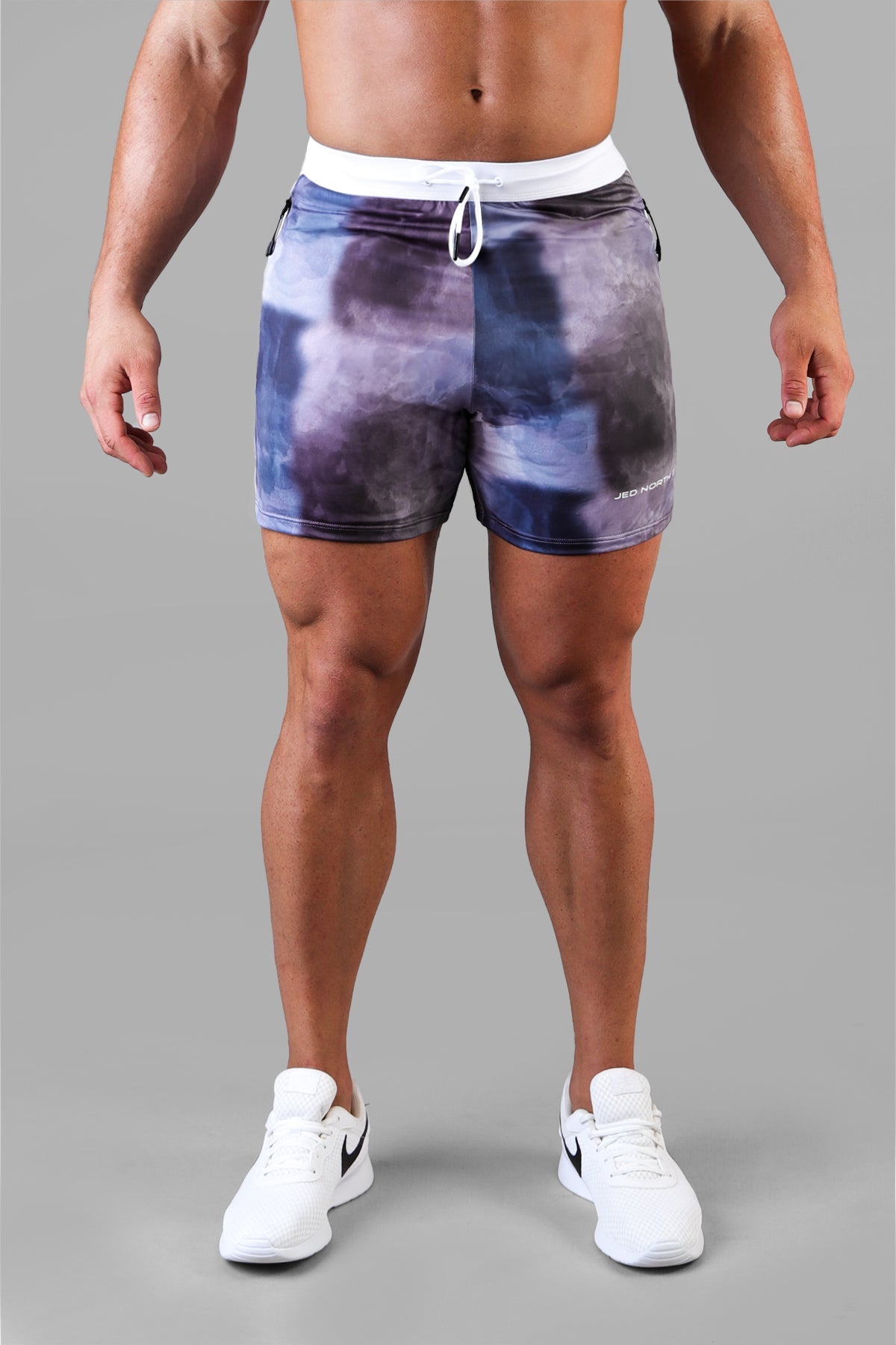 Ace Graphic Casual 5" Shorts 2.0 - Purple Smoke