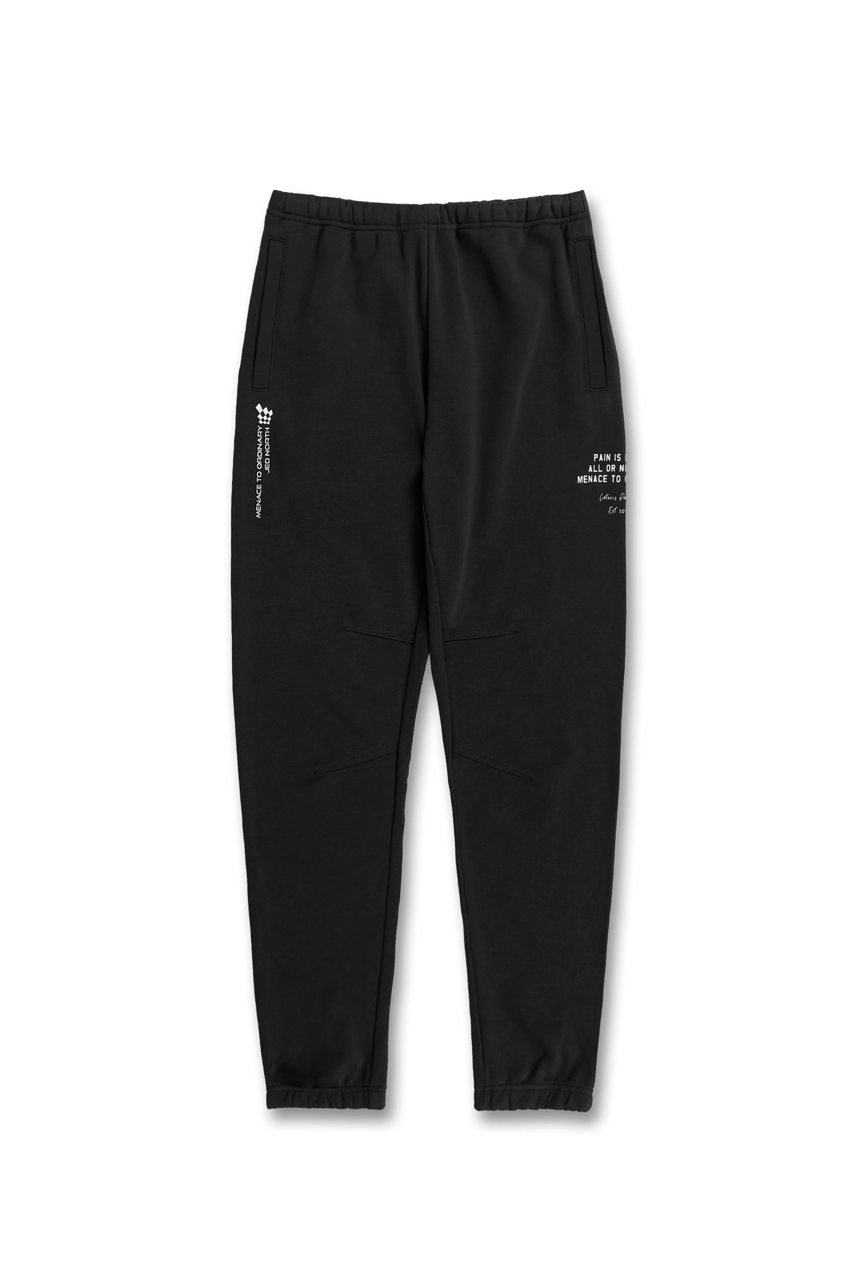 All Or Nothing French Terry Joggers - Black