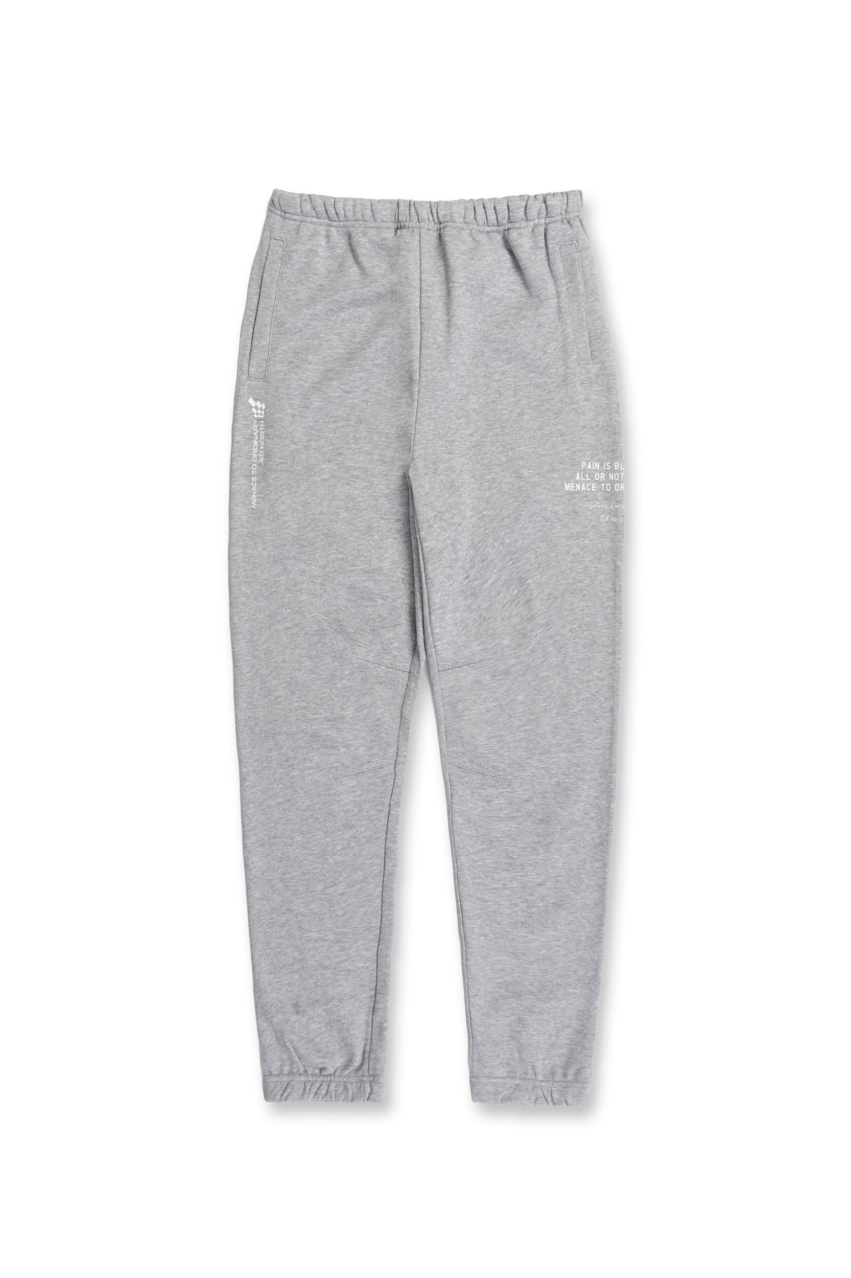 All Or Nothing French Terry Joggers - Light Gray