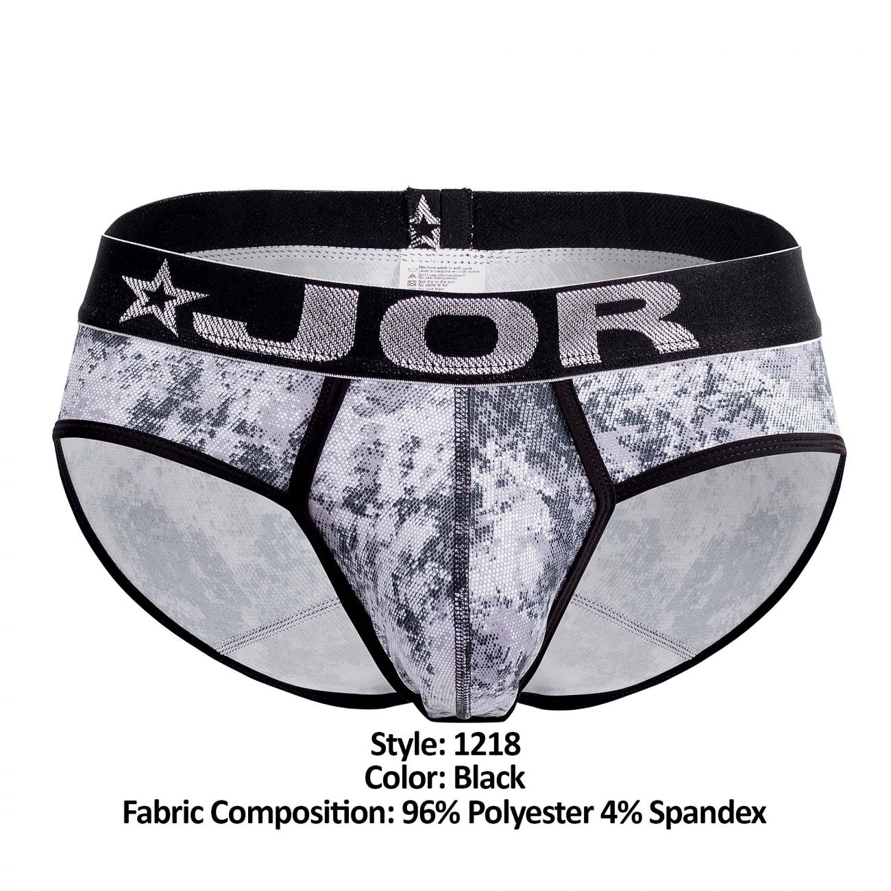 JOR 1218 Army Briefs Color Black - DealByEthan.gay loves JOR