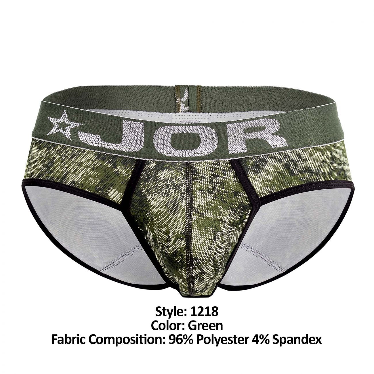 JOR 1218 Army Briefs Color Green - DealByEthan.gay loves JOR
