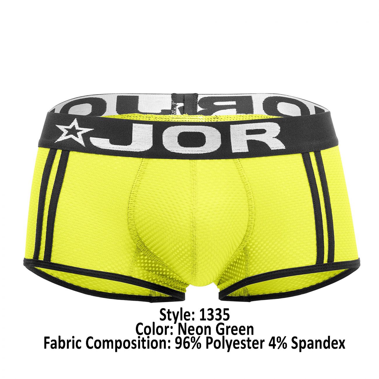 JOR 1335 Rocket Trunks Color Neon Green - DealByEthan.gay loves JOR