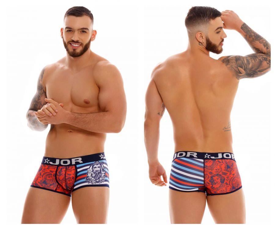 JOR 1399 Sailor Trunks Color Printed - DealByEthan.gay loves JOR