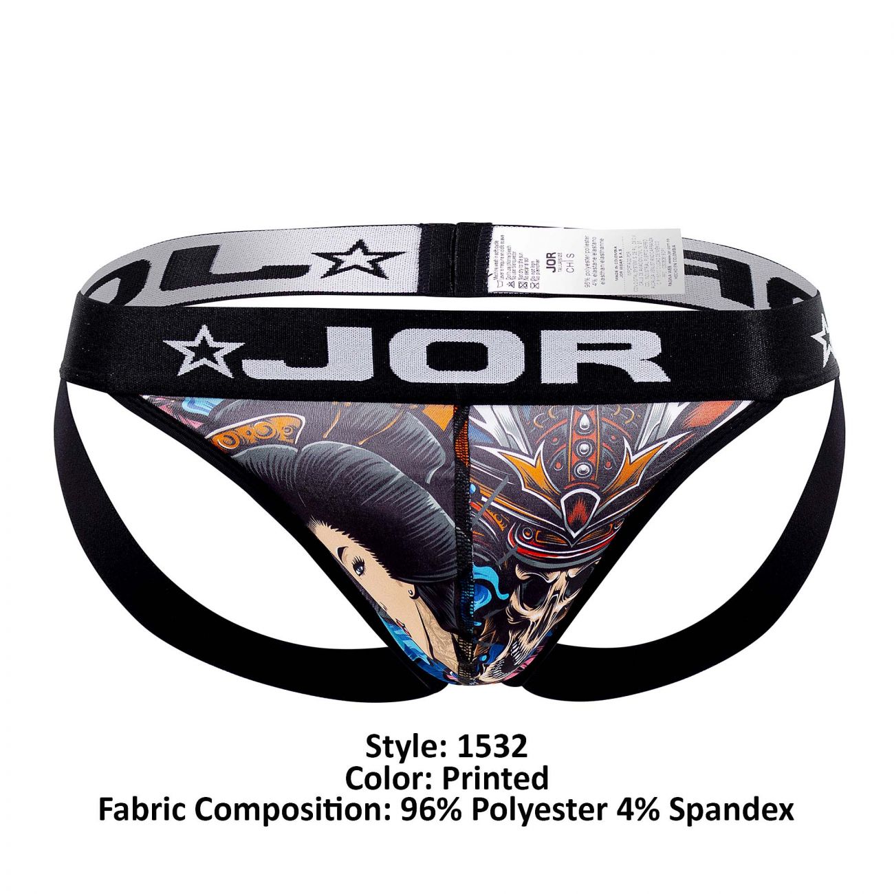 JOR 1532 Geisha Jockstrap Color Printed - DealByEthan.gay loves JOR