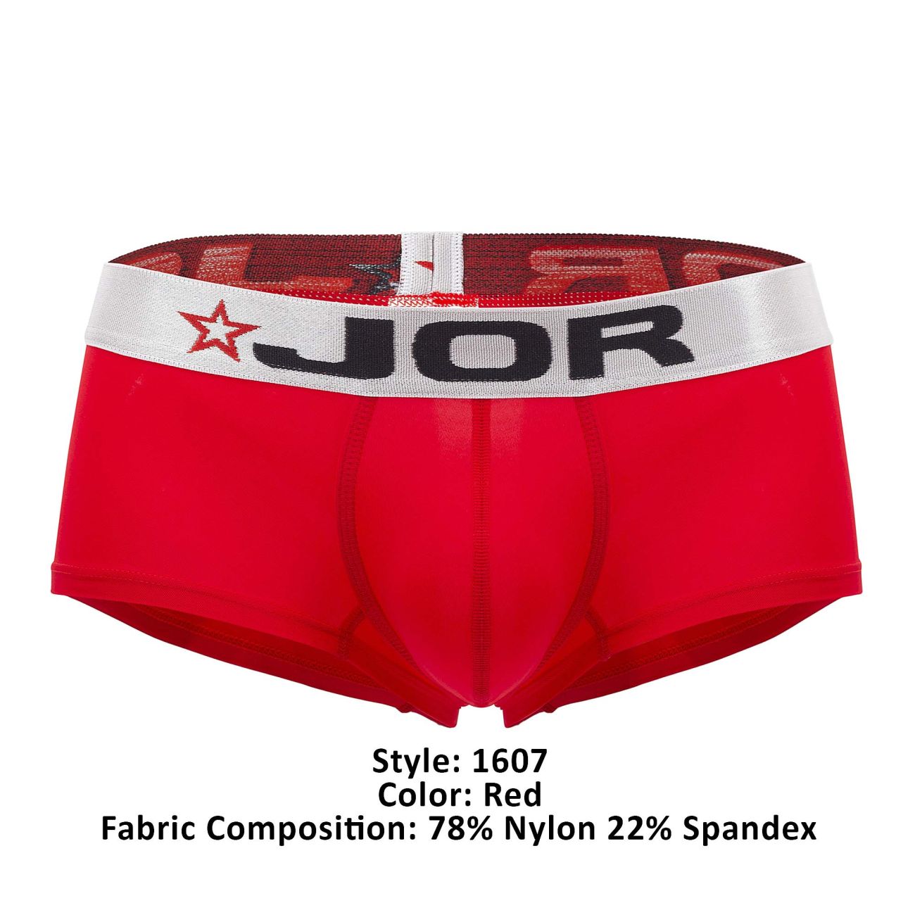 JOR 1607 JOR Trunks Color Red - DealByEthan.gay loves JOR