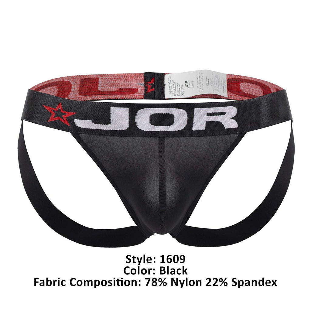 JOR 1609 JOR Jockstrap Color Black - DealByEthan.gay loves JOR