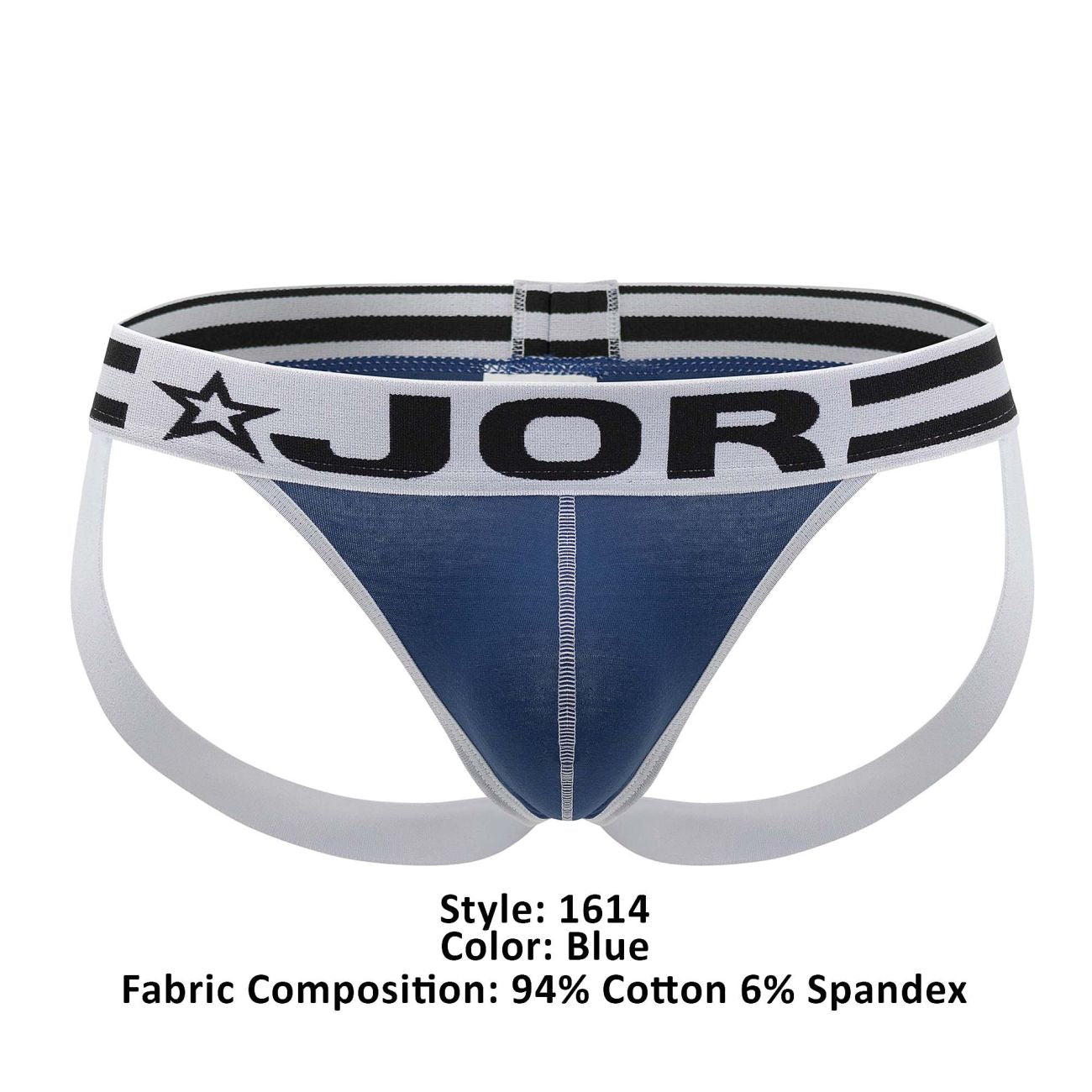 JOR 1614 Varsity Jockstrap Color Blue - DealByEthan.gay loves JOR