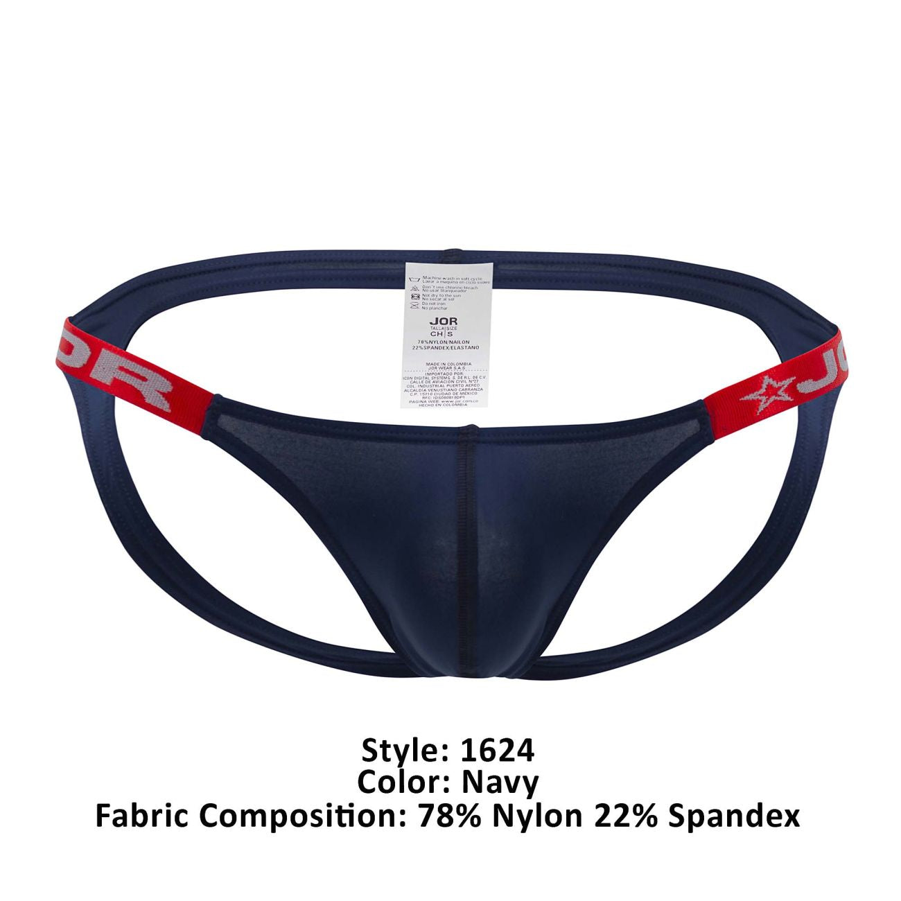 JOR 1624 Eros Jockstrap Color Navy - DealByEthan.gay loves JOR