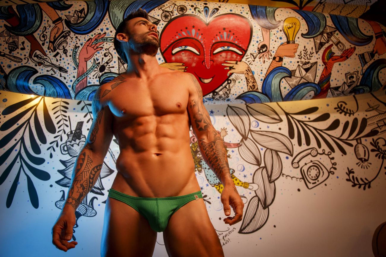 JOR 1632 Montecarlo Jockstrap Color Green - DealByEthan.gay loves JOR